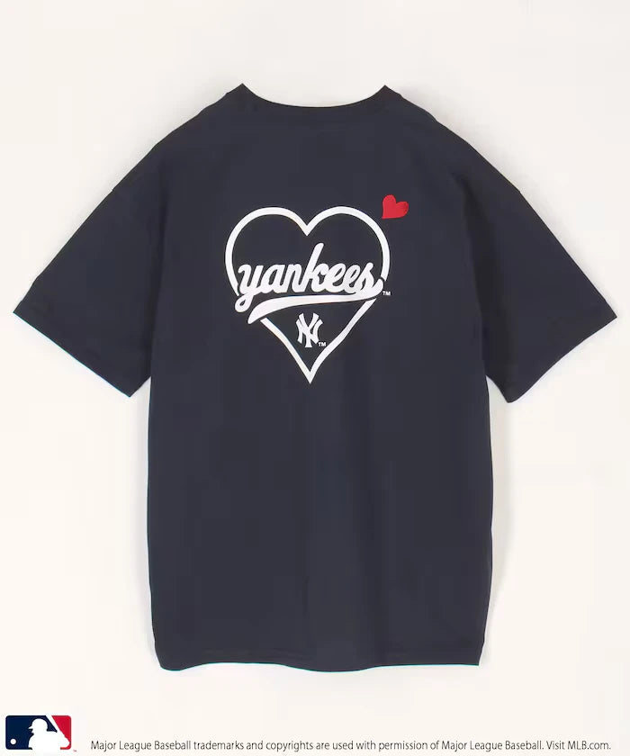 MLB Back Print Heart T-Shirt