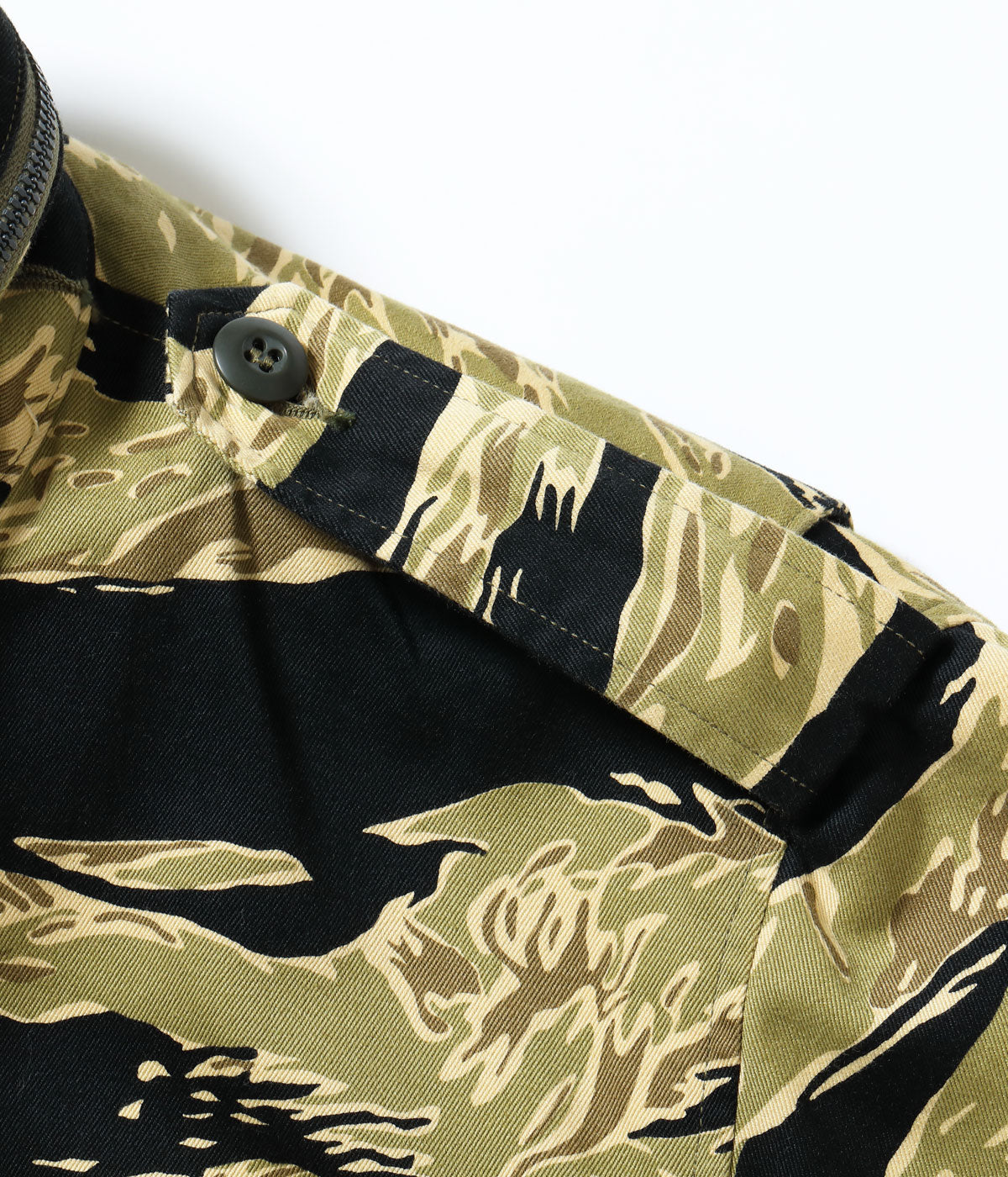 Jacket, Man's Field, M-65 Tiger Camouflage Civilian Model