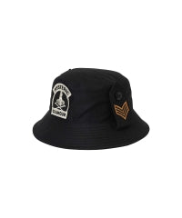Woman On Skull Patch Bucket Hat