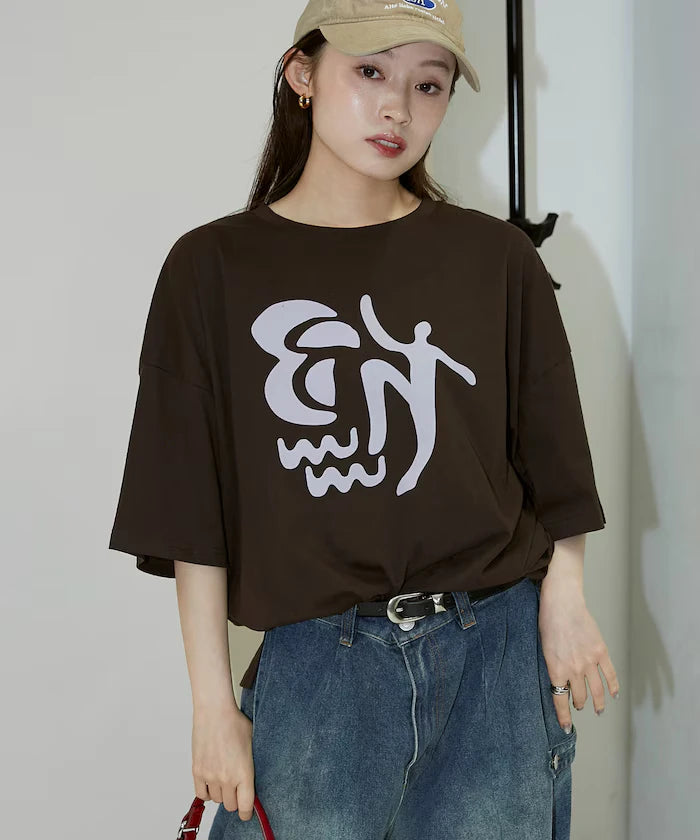 Flocky Nuance Art Big T-Shirt Limited Release