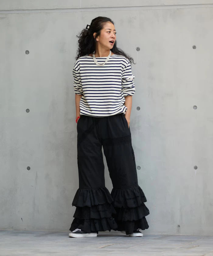 vintage lace tablecloth remake easy pants