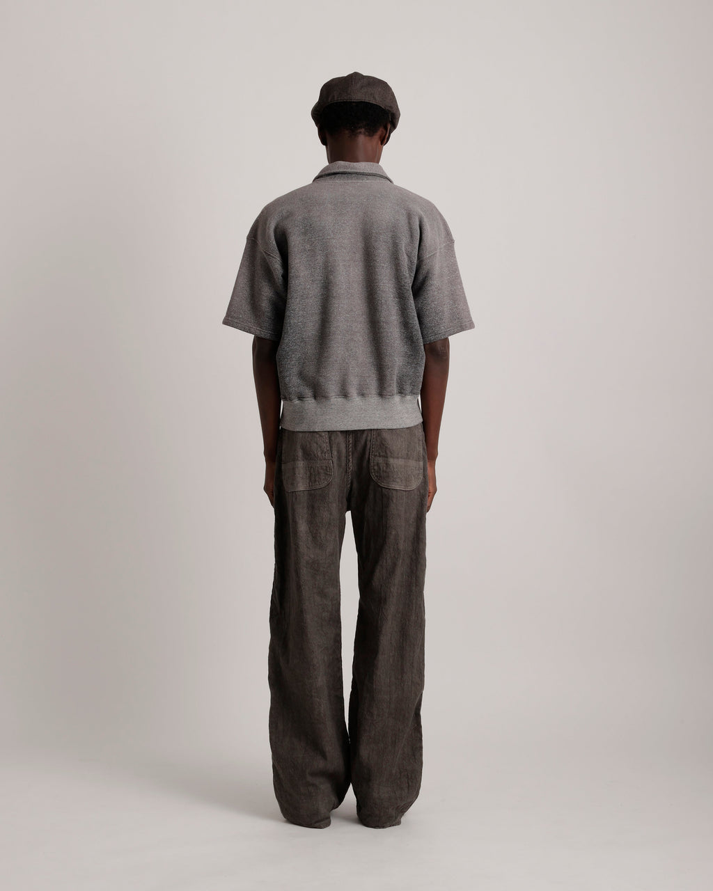 LOT.621 HALF ZIP S/S SWEAT SHIRT