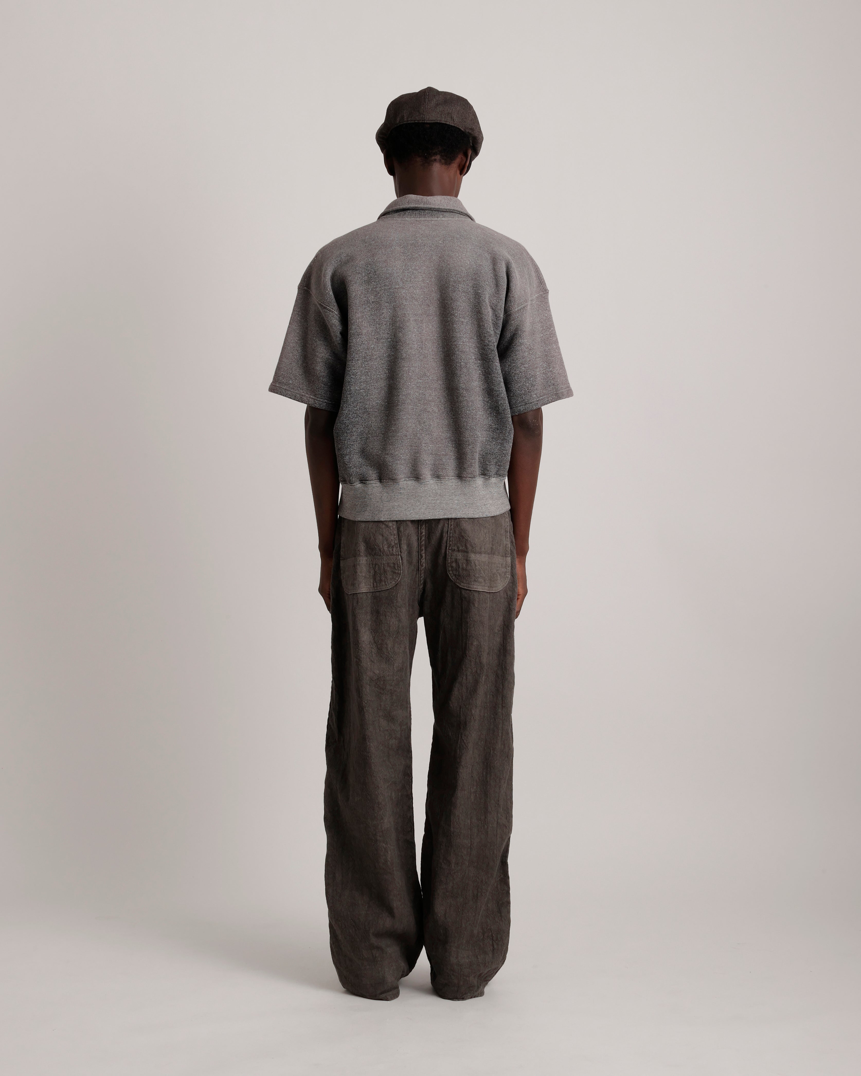 LOT.621 HALF ZIP S/S SWEAT SHIRT