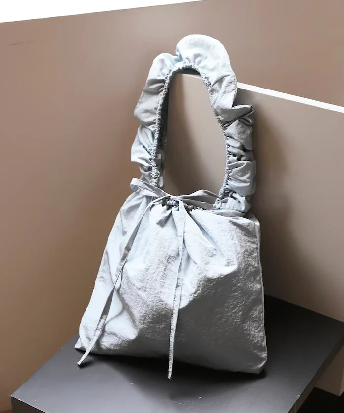 Crash Satin Frill Tote
