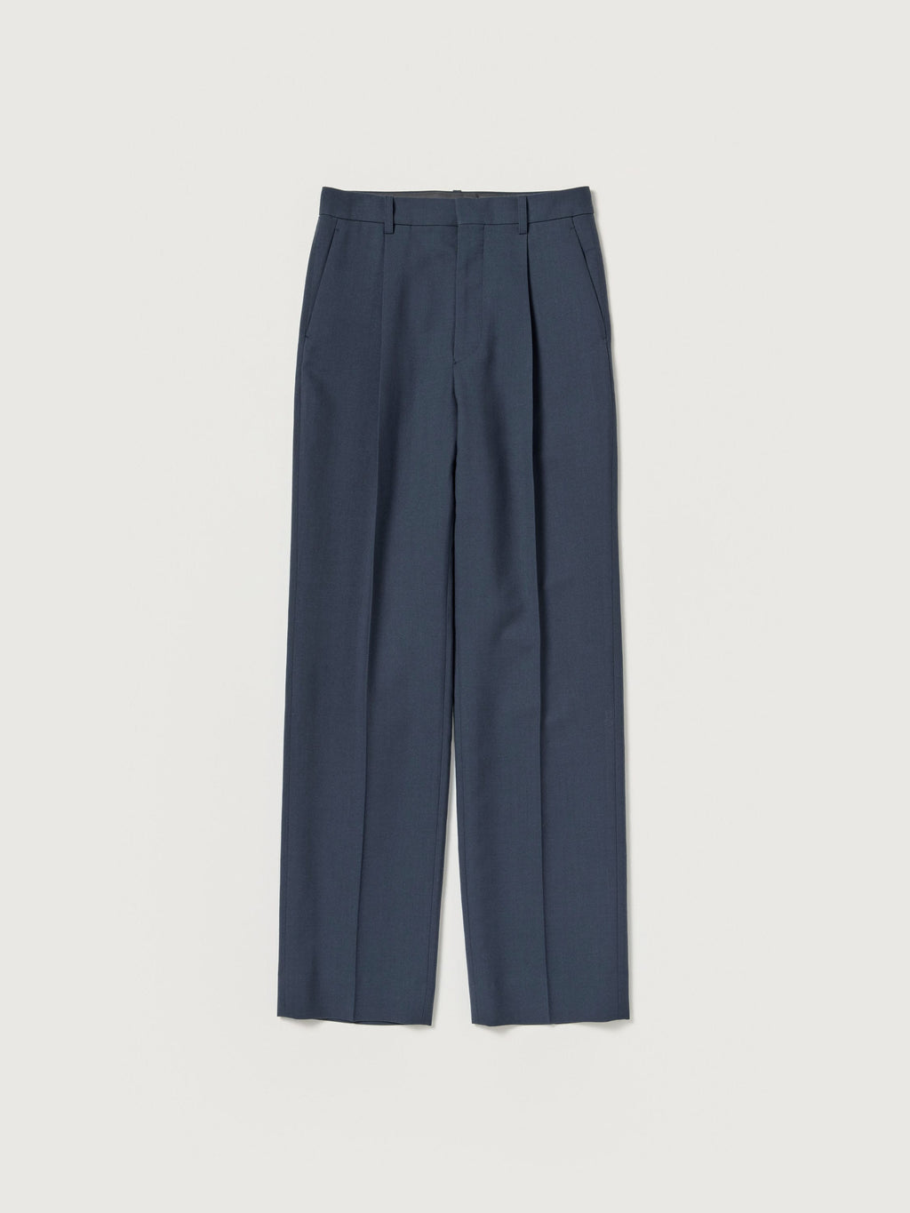 TENSE WOOL DOUBLE CLOTH SLACKS