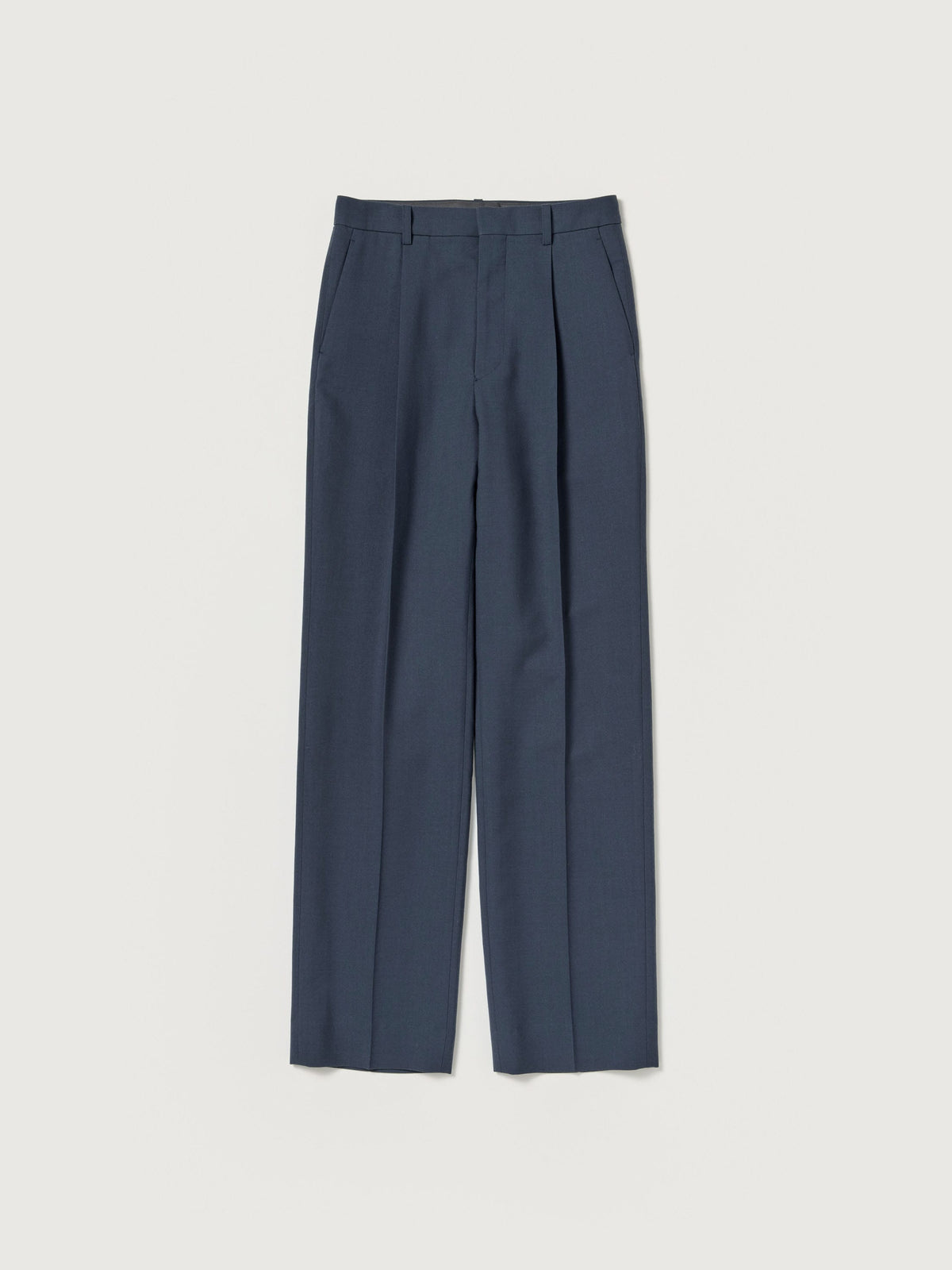 TENSE WOOL DOUBLE CLOTH SLACKS