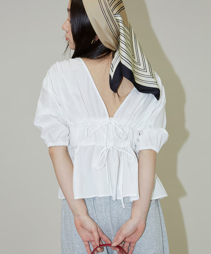 2WAY Shirring Blouse Limited Edition