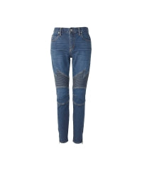 Box Logo Shirring Denim Pants