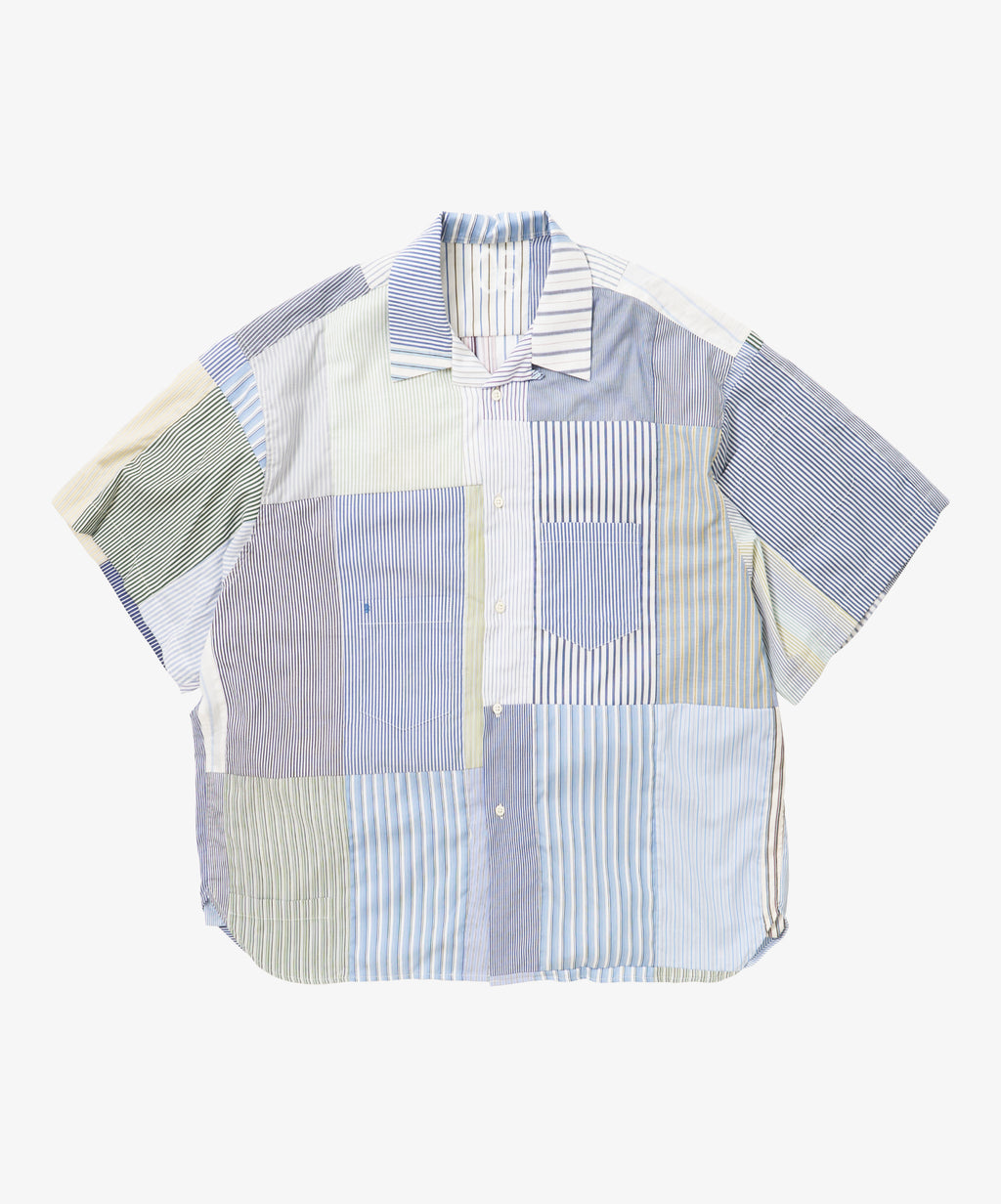 overshirt short sleeve stripe five