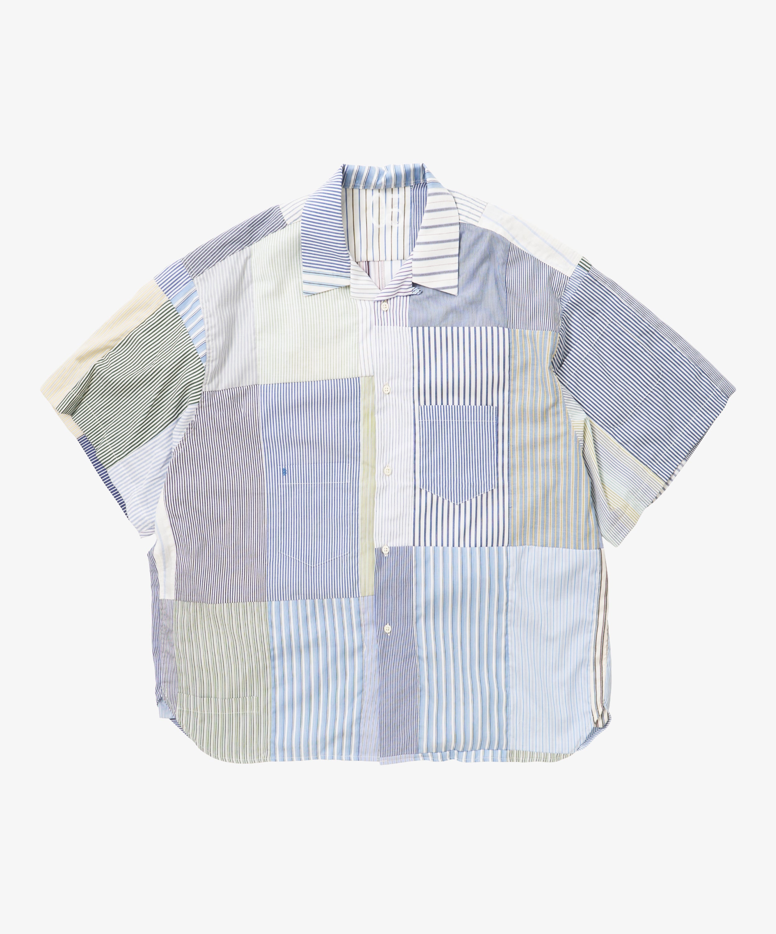 overshirt short sleeve stripe five
