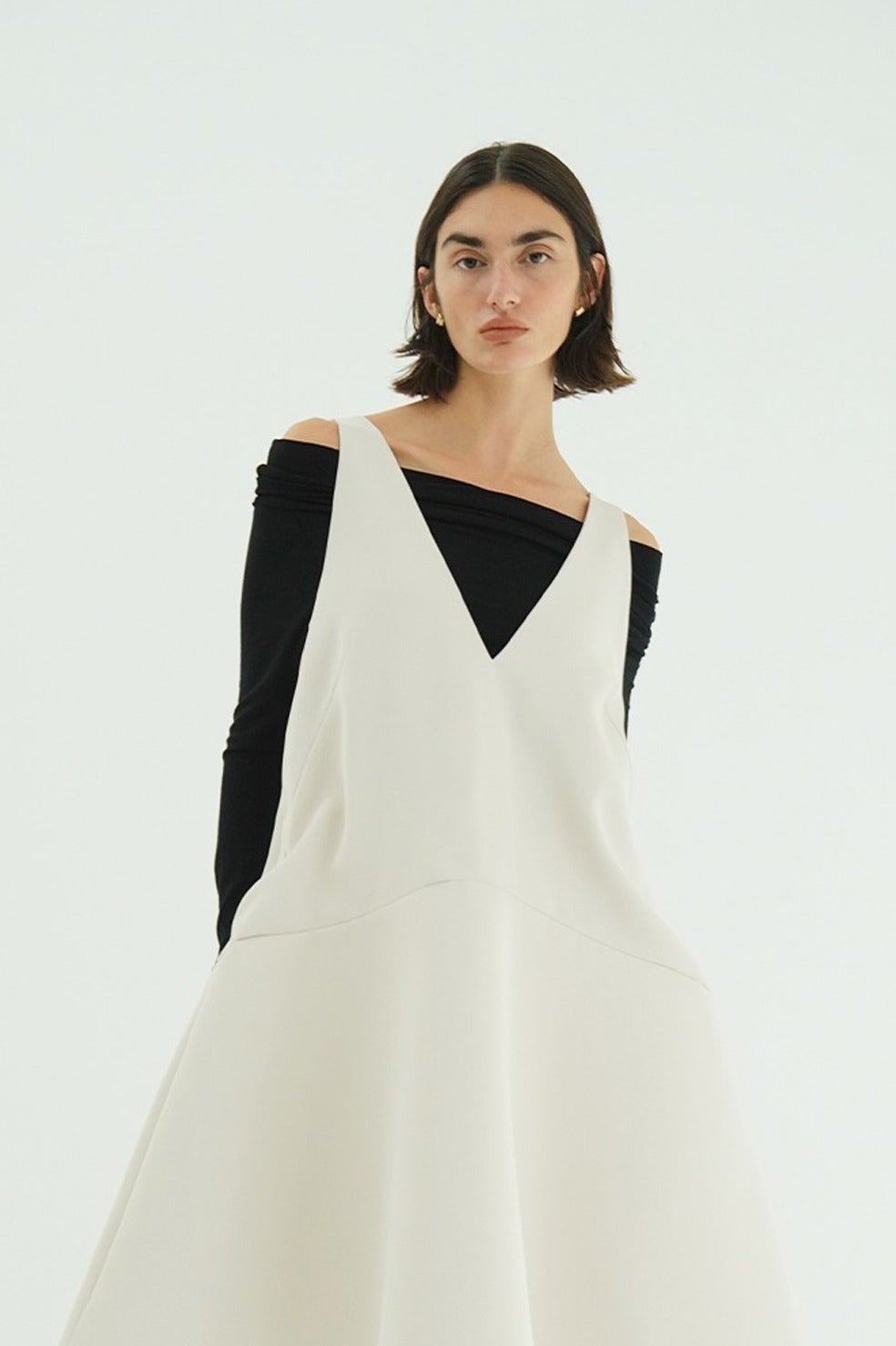 BONDED JUMPER SKIRT