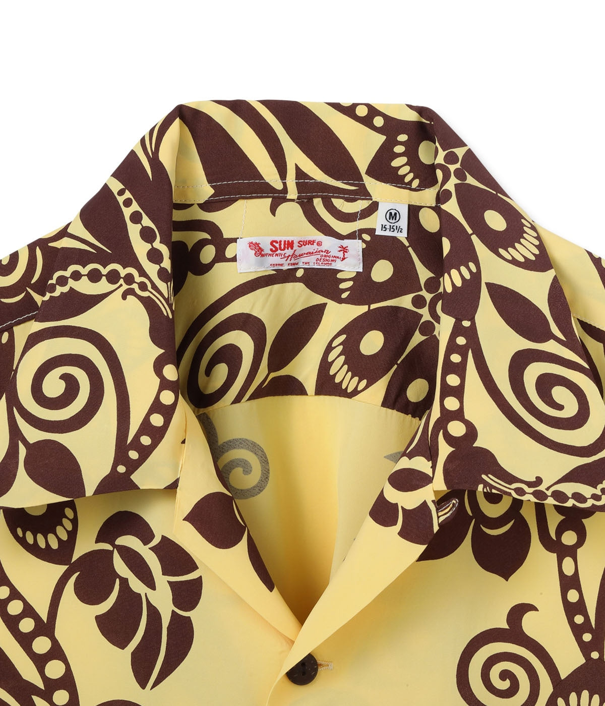 Rayon Hawaiian Shirt Pictograph Flower