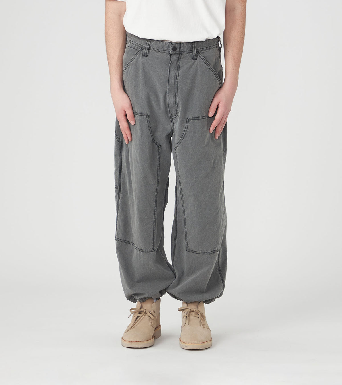 Cotton Nylon Weather Double Knee Pants