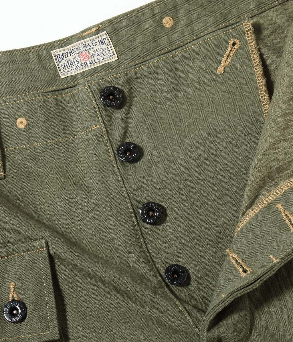 U.S. Marine Corps M-1944 Herringbone Pants Short Length