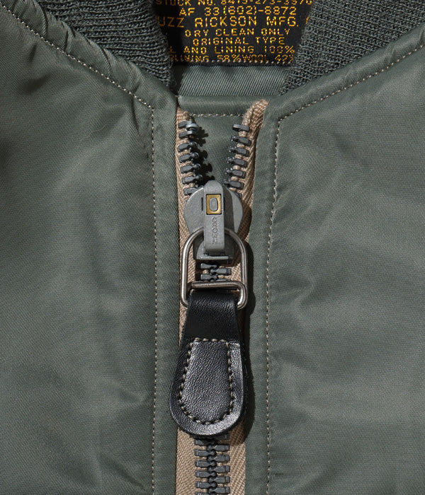 Type MA-1 SLENDER ORIGINAL SPEC. ���BUZZ RICKSON MFG. CO.���