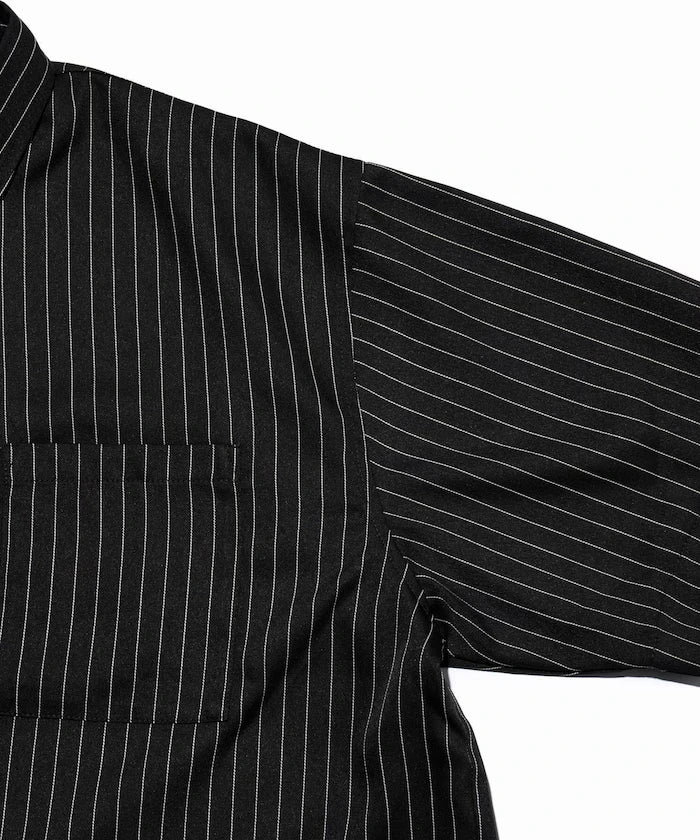 Spindle Stripe Short Sleeve Shirt / Compatible with Setup