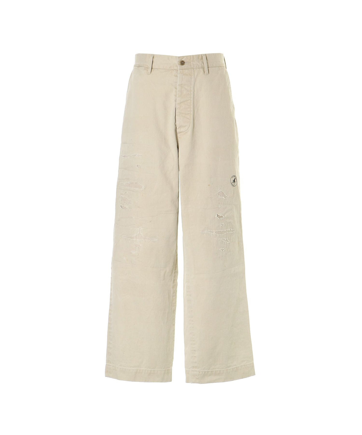 Woman On Skull Stamp Chino Pants