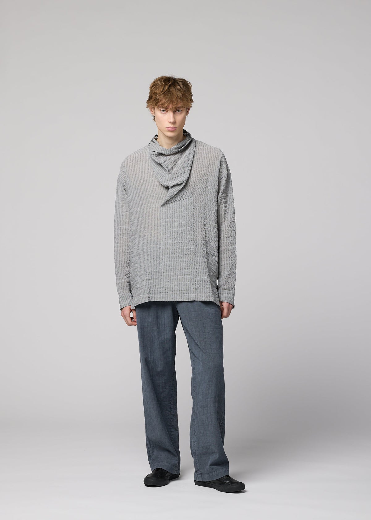 Stripe Linen Shrink