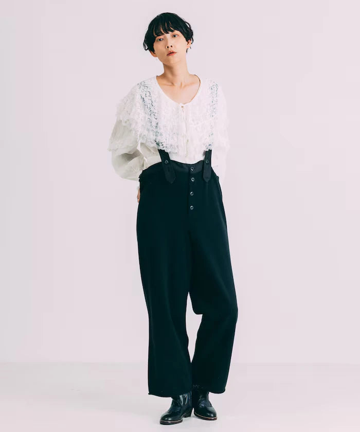Knit Military Overalls