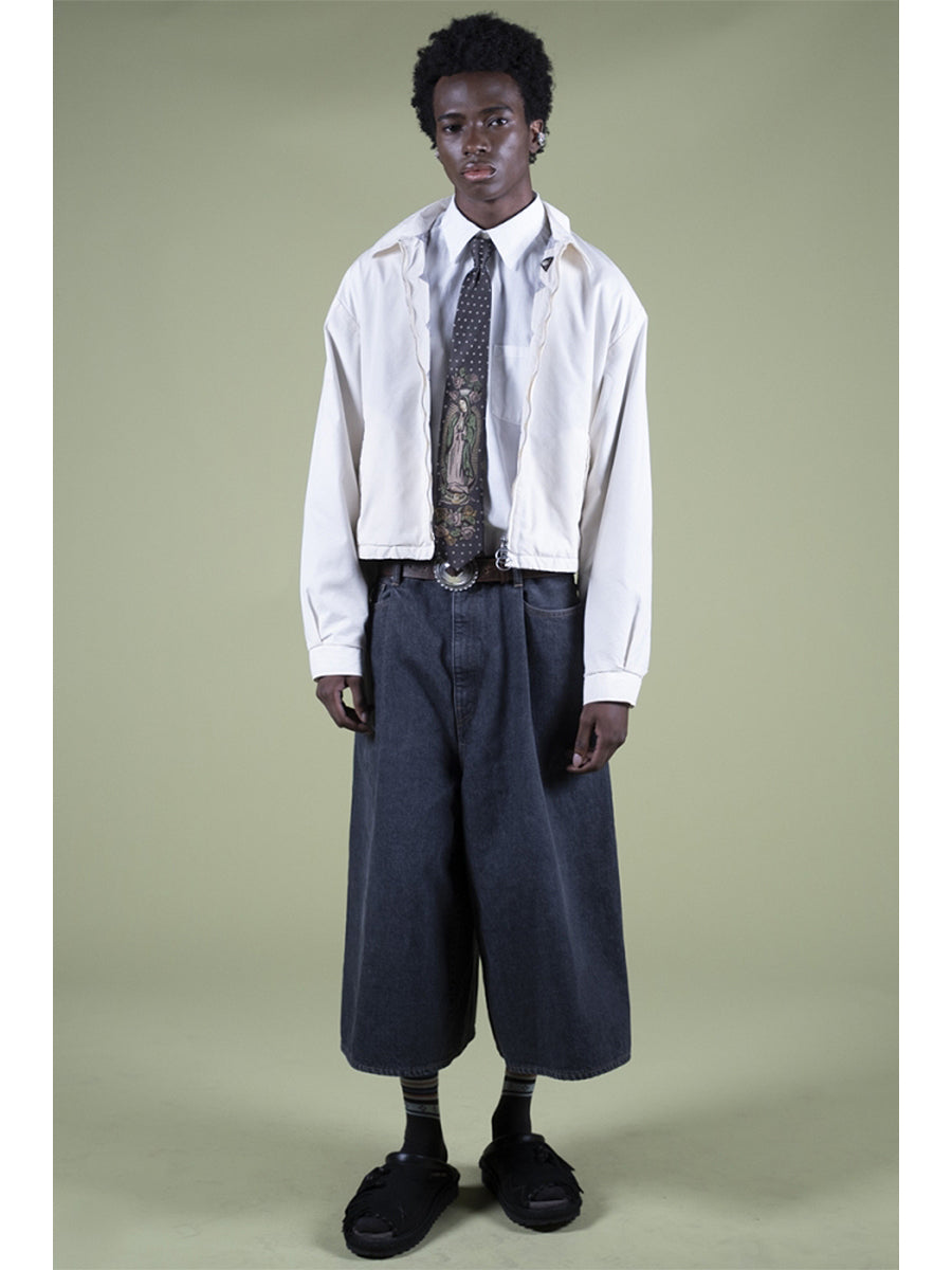 Poplin Hacksaw Drizzler JKT