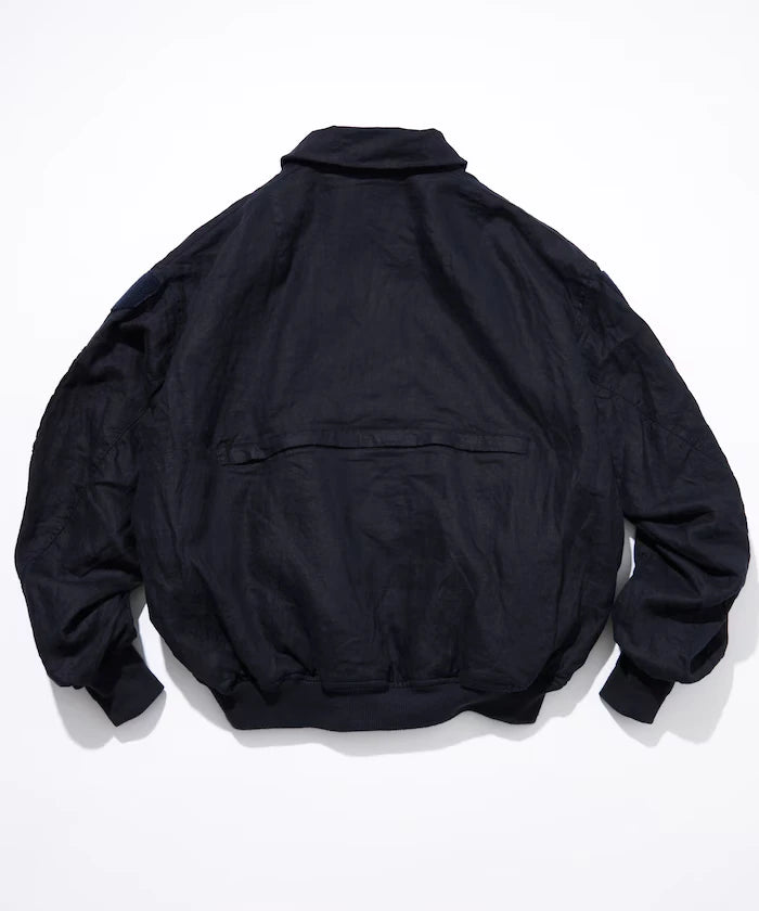 Linen Heli Crew Jacket