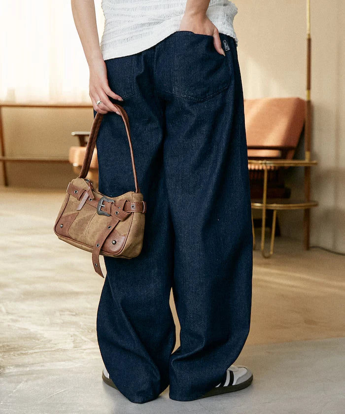 LOVE POP STUDIO Tuck Curve Pants Limited Edition