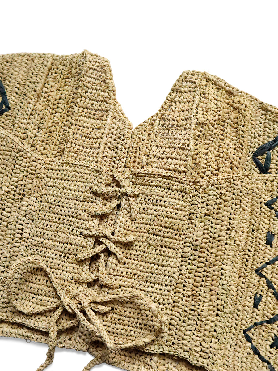 Raffia Basket Corset