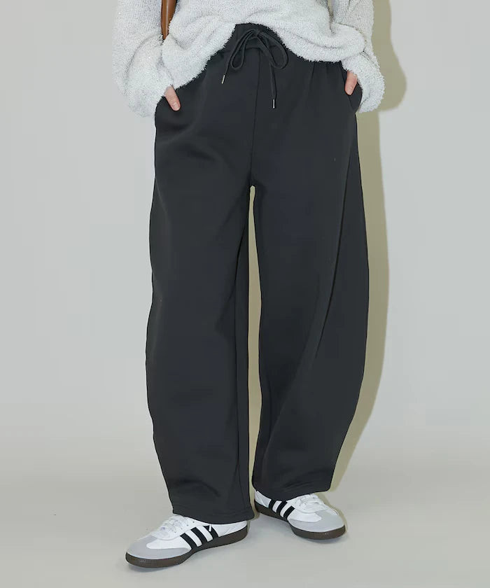 Brushed Back Sweat Curve Pants Limited Edition