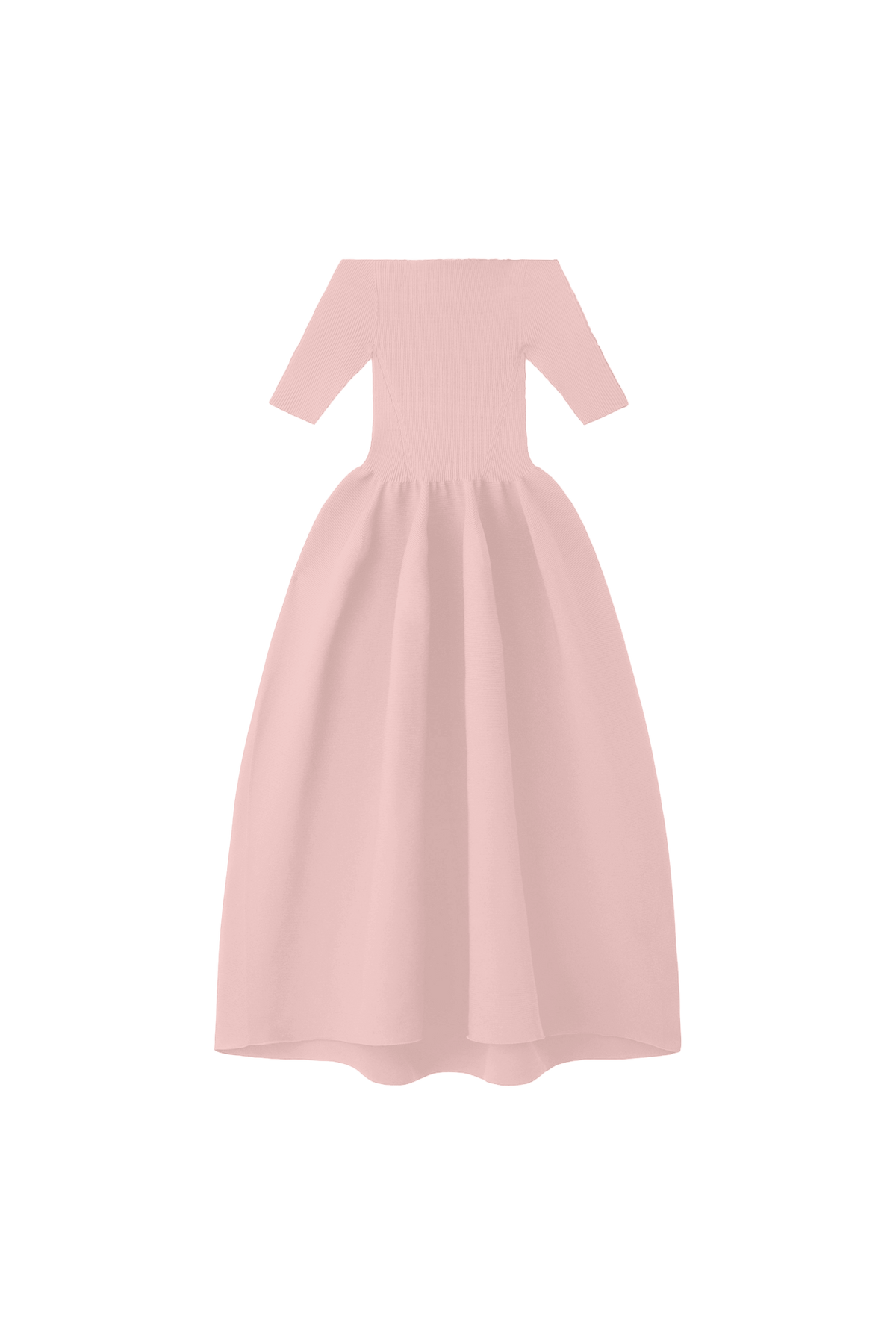 POTTERY HS OFF SHOULDER SHORT SLEEVE DRESS
