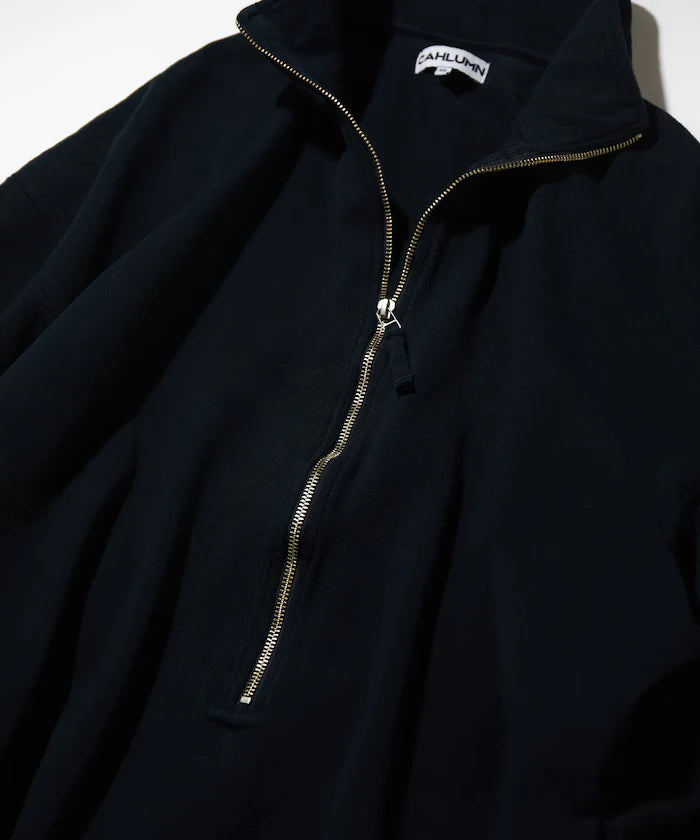 Heavy Weight Jersey 3/4-Zip Cadet Collar Shirt