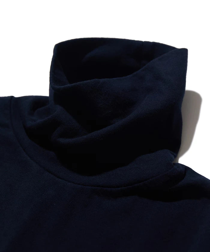 Double Face Cotton Turtleneck Shirt