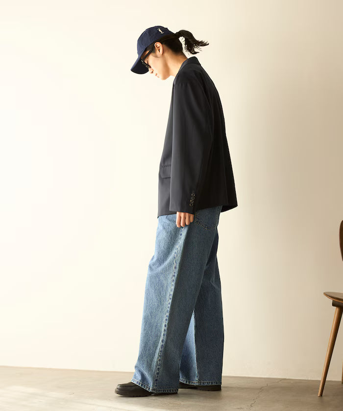 Design Tuck Japan Denim / Wide Silhouette