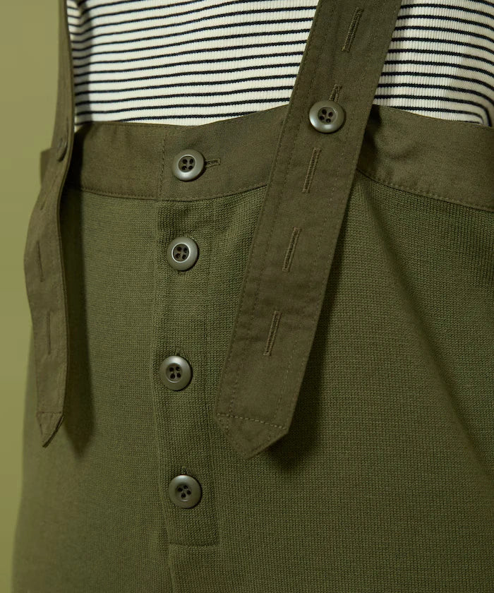 Knit Military Overalls