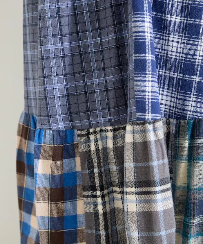 Vintage Remake Check Cami Dress