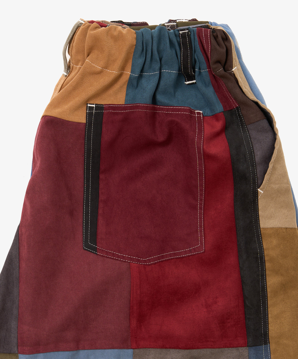 circular pants faux suede eleven