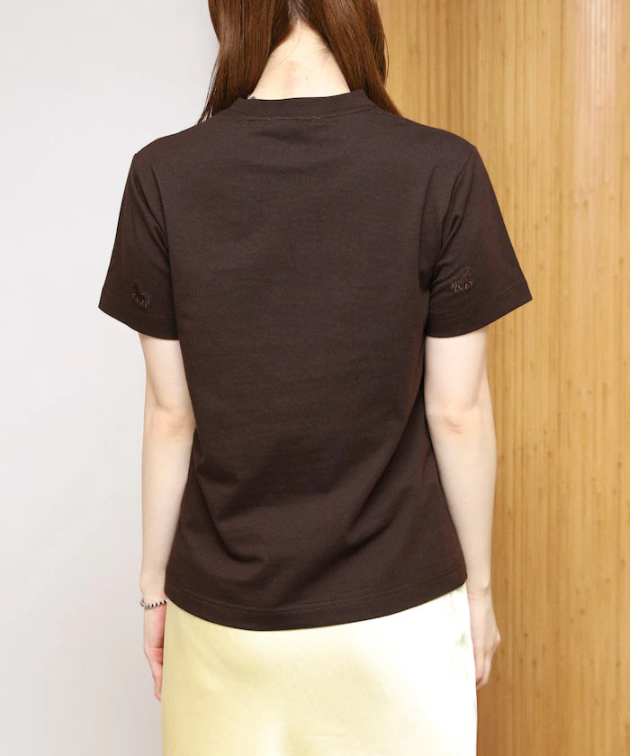 Organic Cotton Allover Embroidery T-Shirt