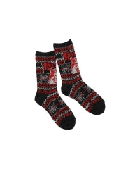 See No Evil Nordic Pattern Socks