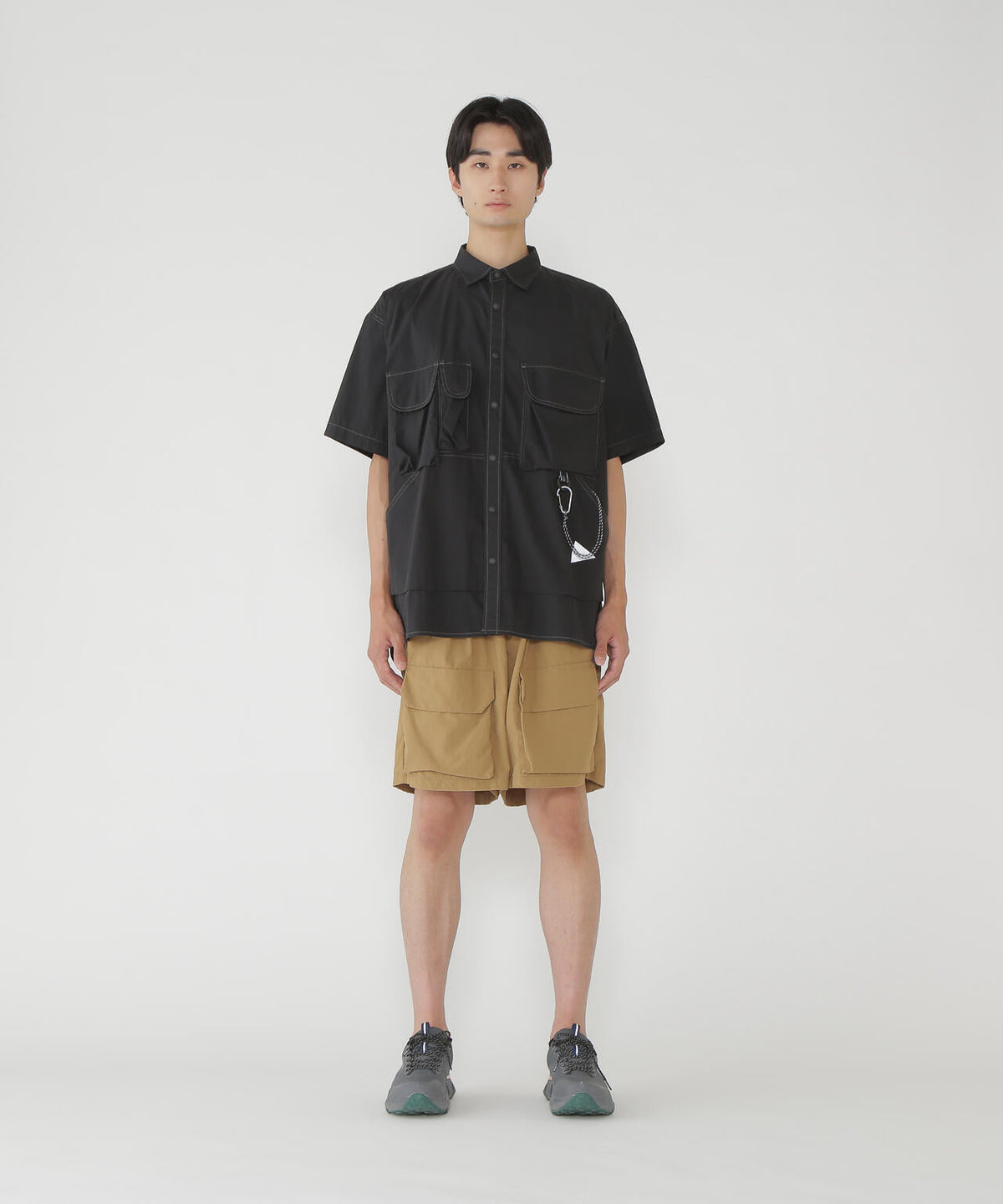 multi pocket SS shirt (M)