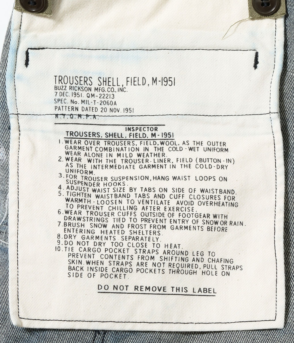 Trousers, Shell, Field, M-51 Shorts Denim Civilian Model