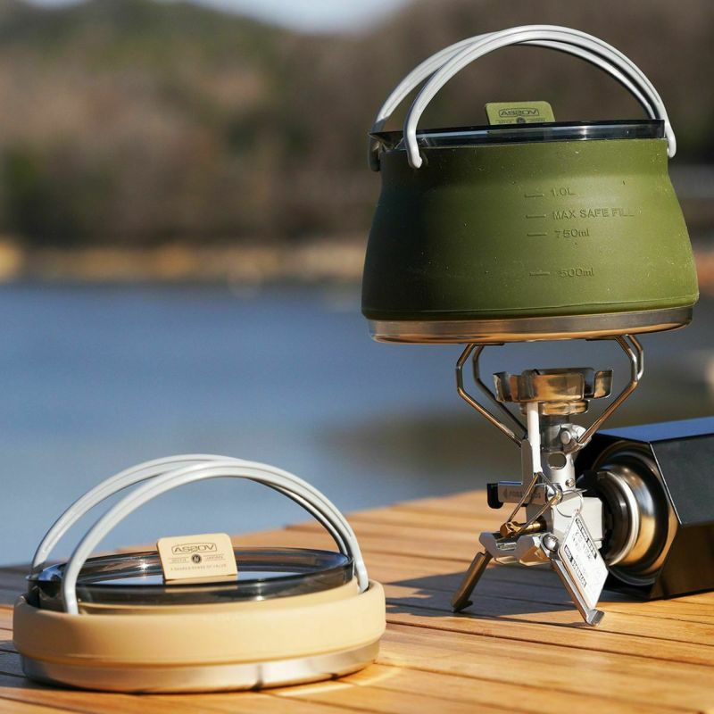FOLDING KETTLE/KHAKI