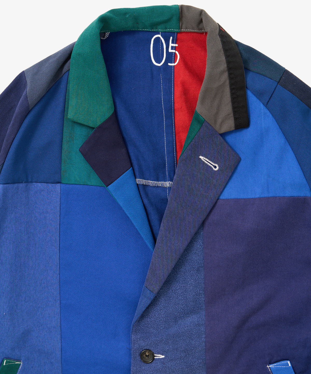 veste two button denim five