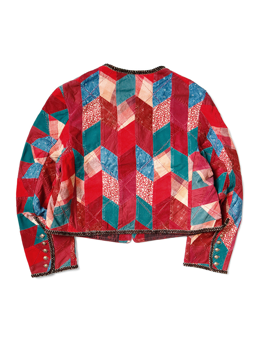 YABANE Quilt Patchwork Chateau Bolero