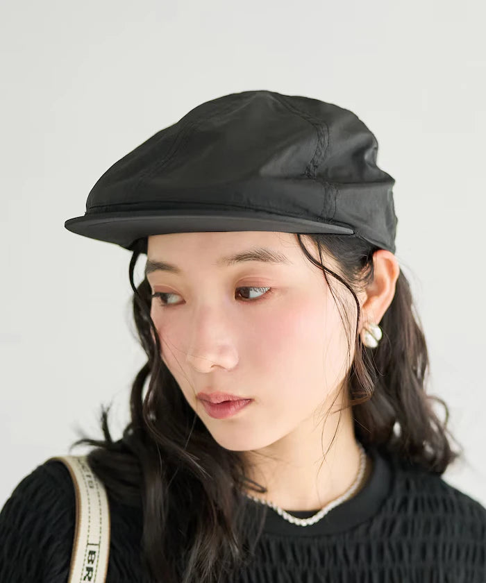 Nylon Newsboy Cap
