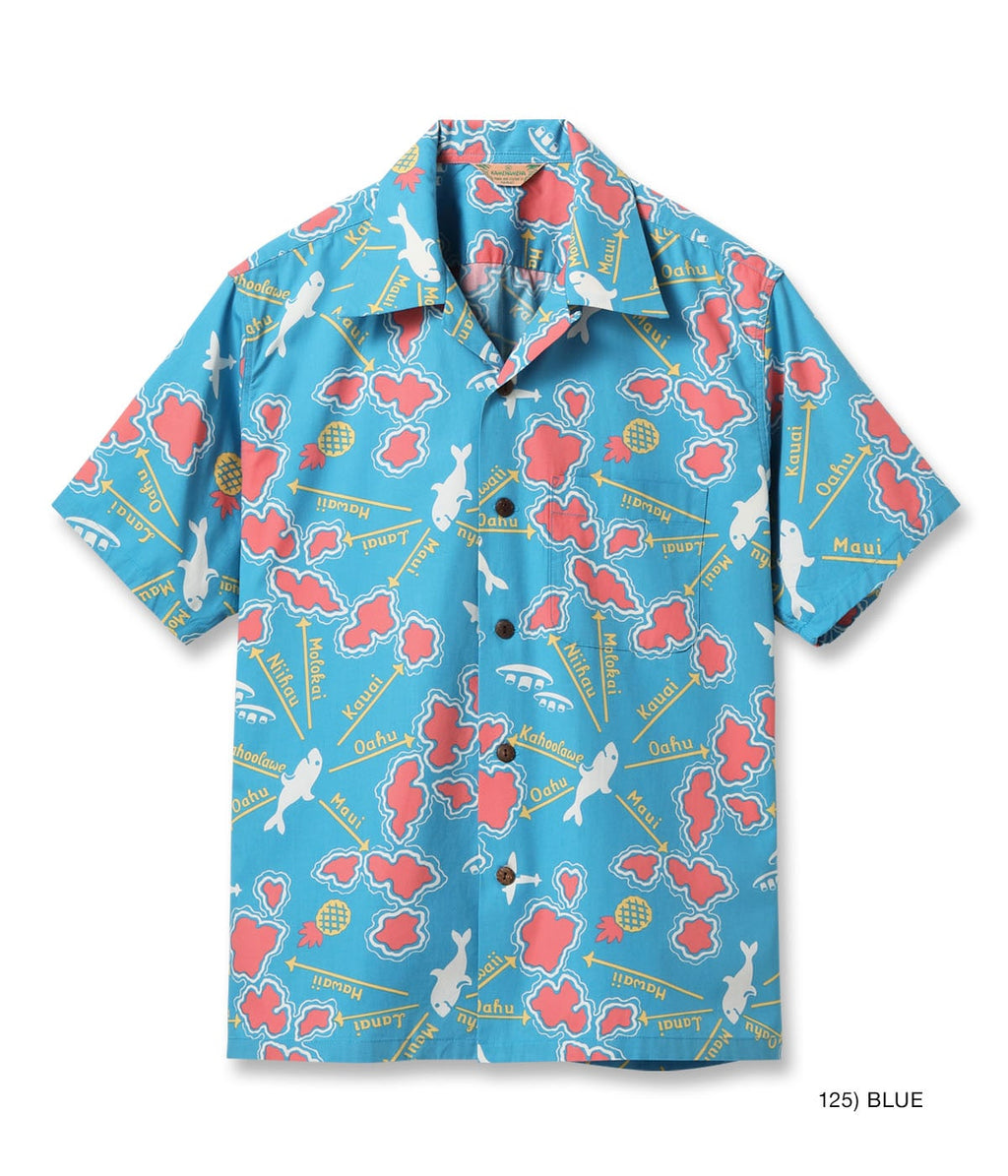 COTTON BROAD OPEN SHIRT “ROUND TRIP”