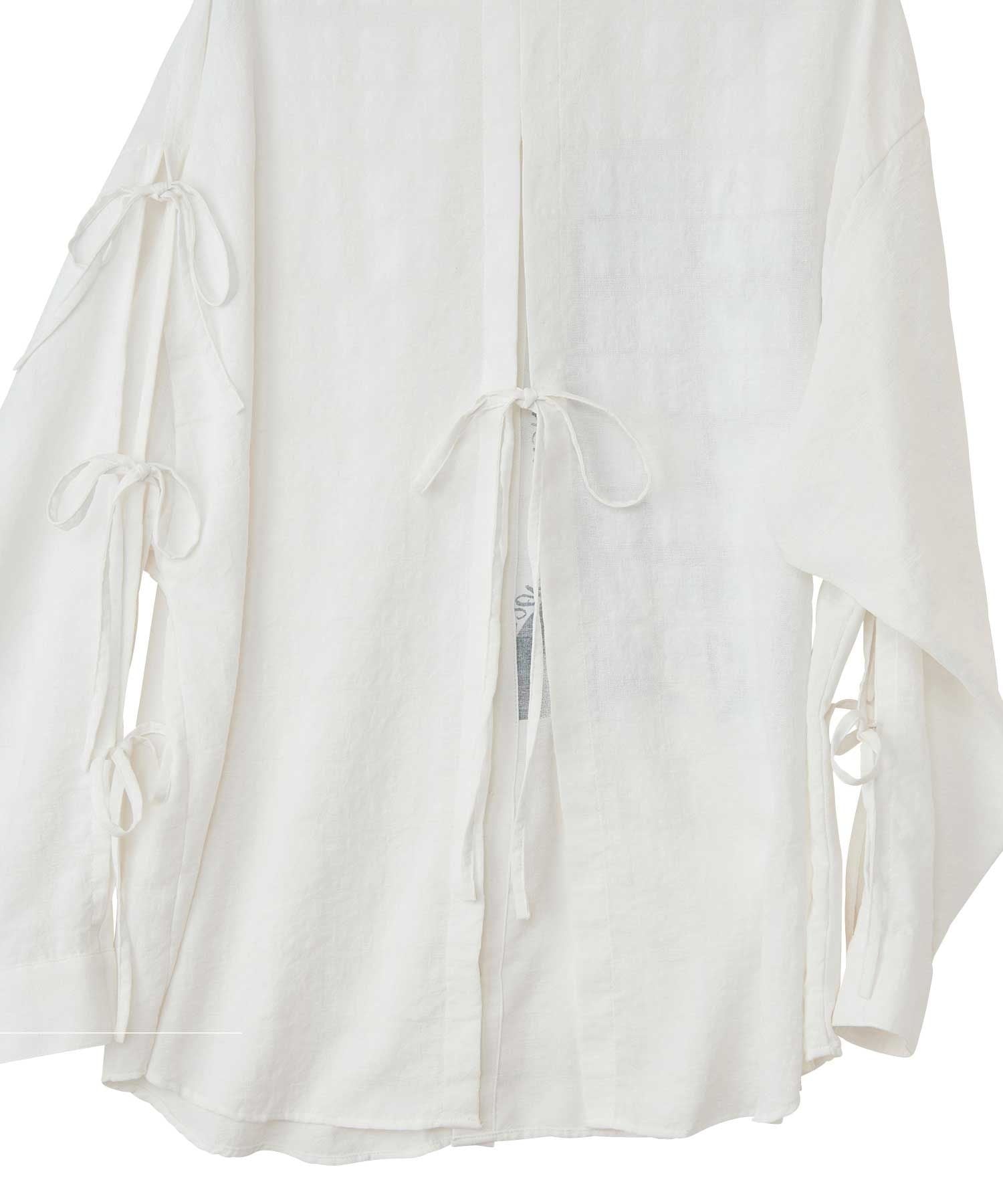 Hysteric Typical Girls Slit Ribbon Shirt