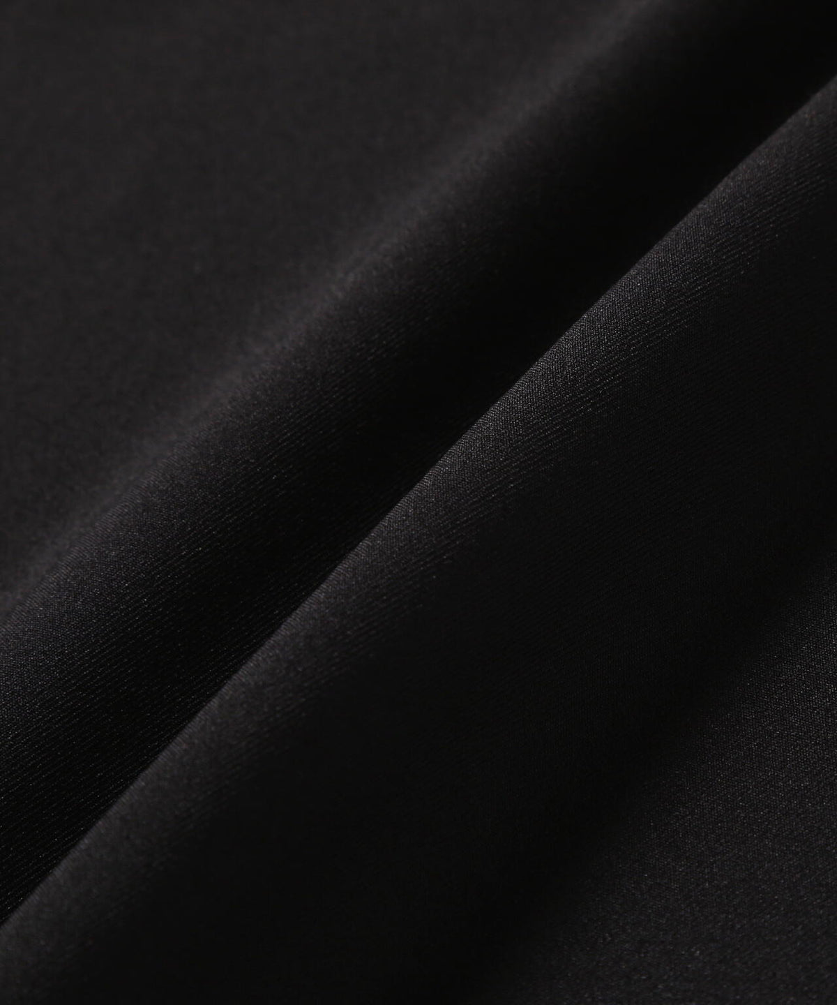 PE melange twill wide pants