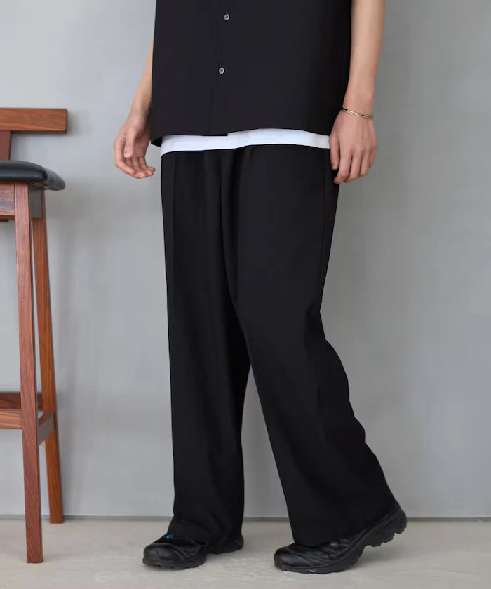 Functional Material Open Collar Short Sleeve Shirt Set 3 Piece Set / Washable / UV Cut / Quick Dry / Cooling Touch