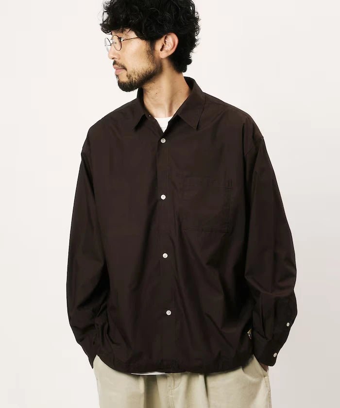 FREAK'S STORE for BEACH & FES Typewriter Spindle Regular Collar Shirt