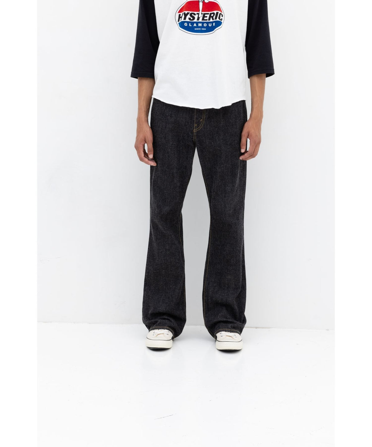 Denim Flare Pants