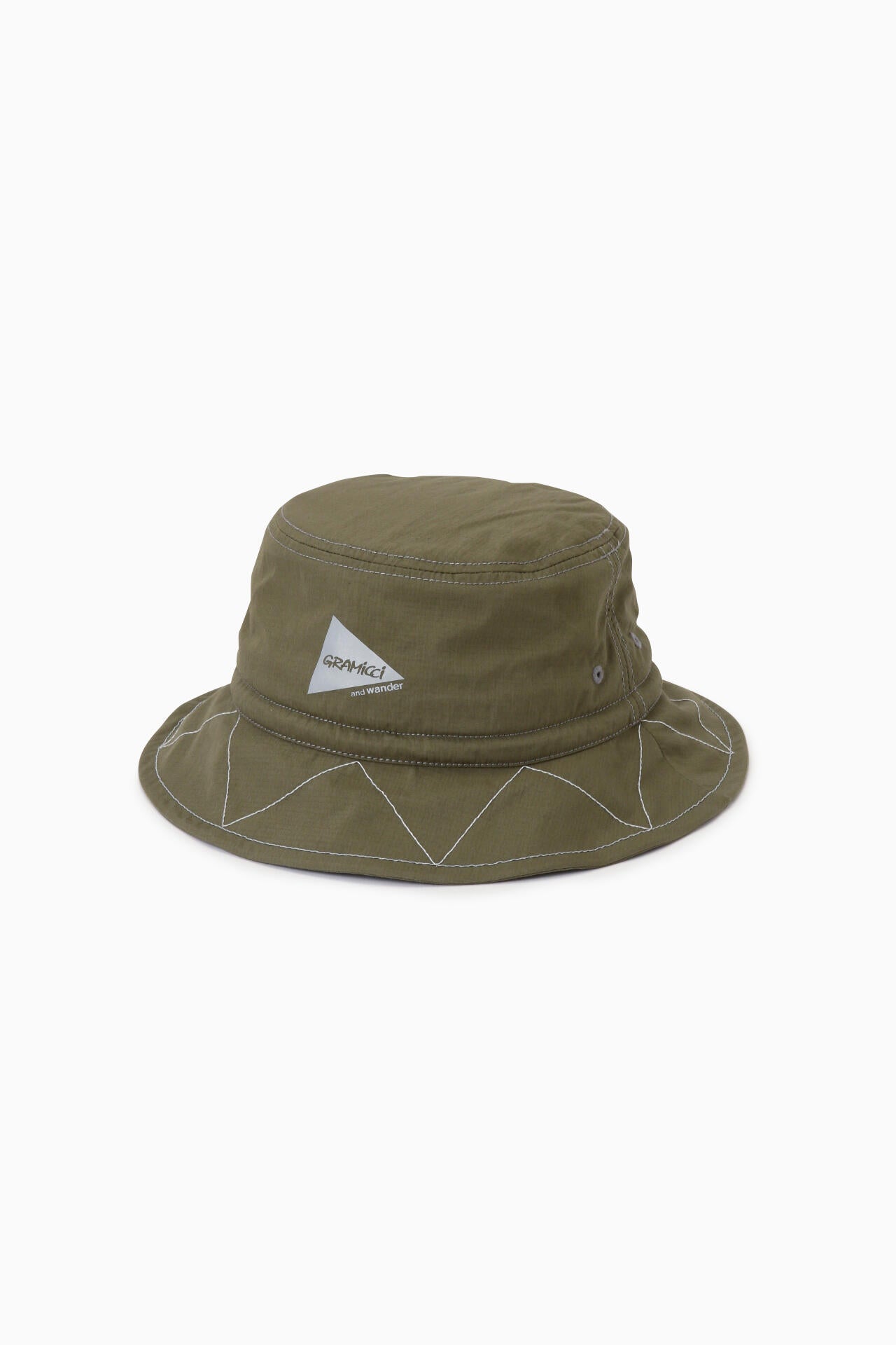 GRAMICCI × and wander zigzag stitch hat